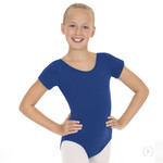 Eurotard 1043 Girls Short Sleeve Cotton Leotard