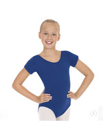 Eurotard Eurotard 1043 Girls Short Sleeve Cotton Leotard