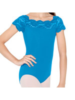 So Danca So Danca SL17 Child Lace Cap Sleeve Leotard