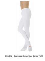 Body Wrappers Body Wrappers B92 Boys Seamless Convertible Tight