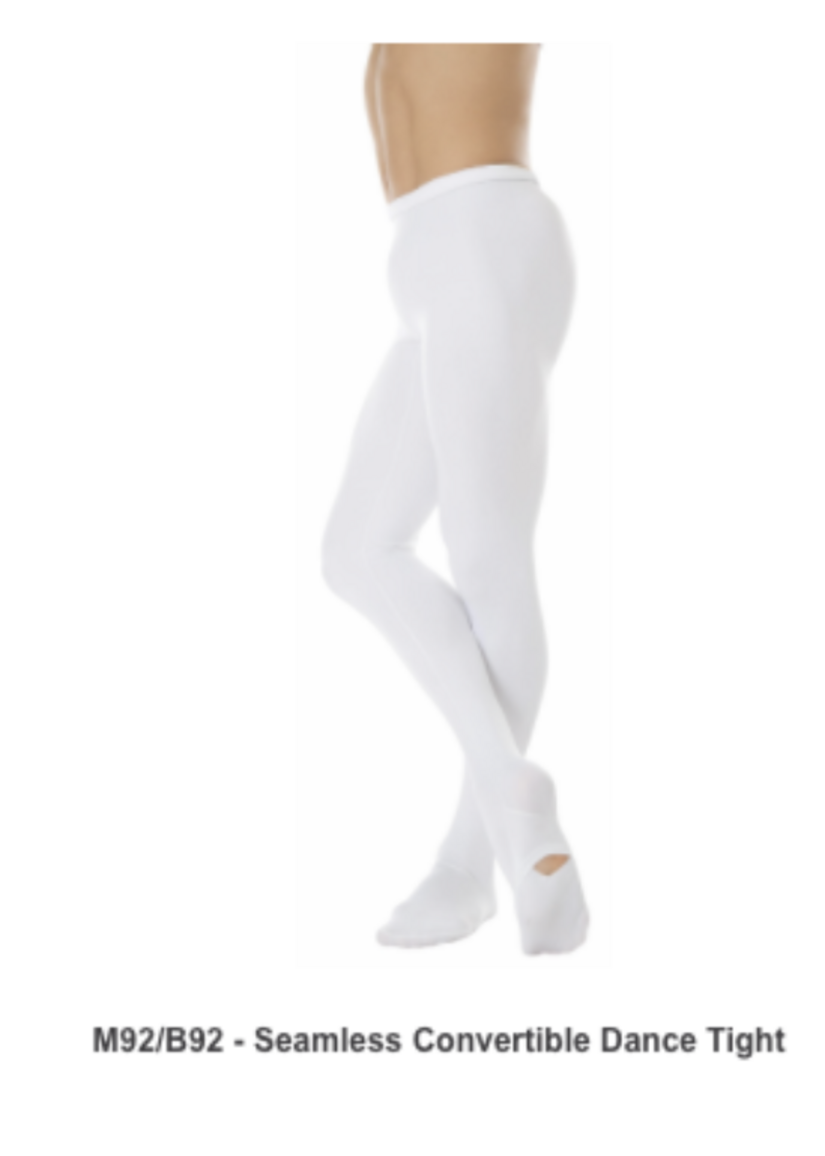 Body Wrappers Body Wrappers B92 Boys Seamless Convertible Tight