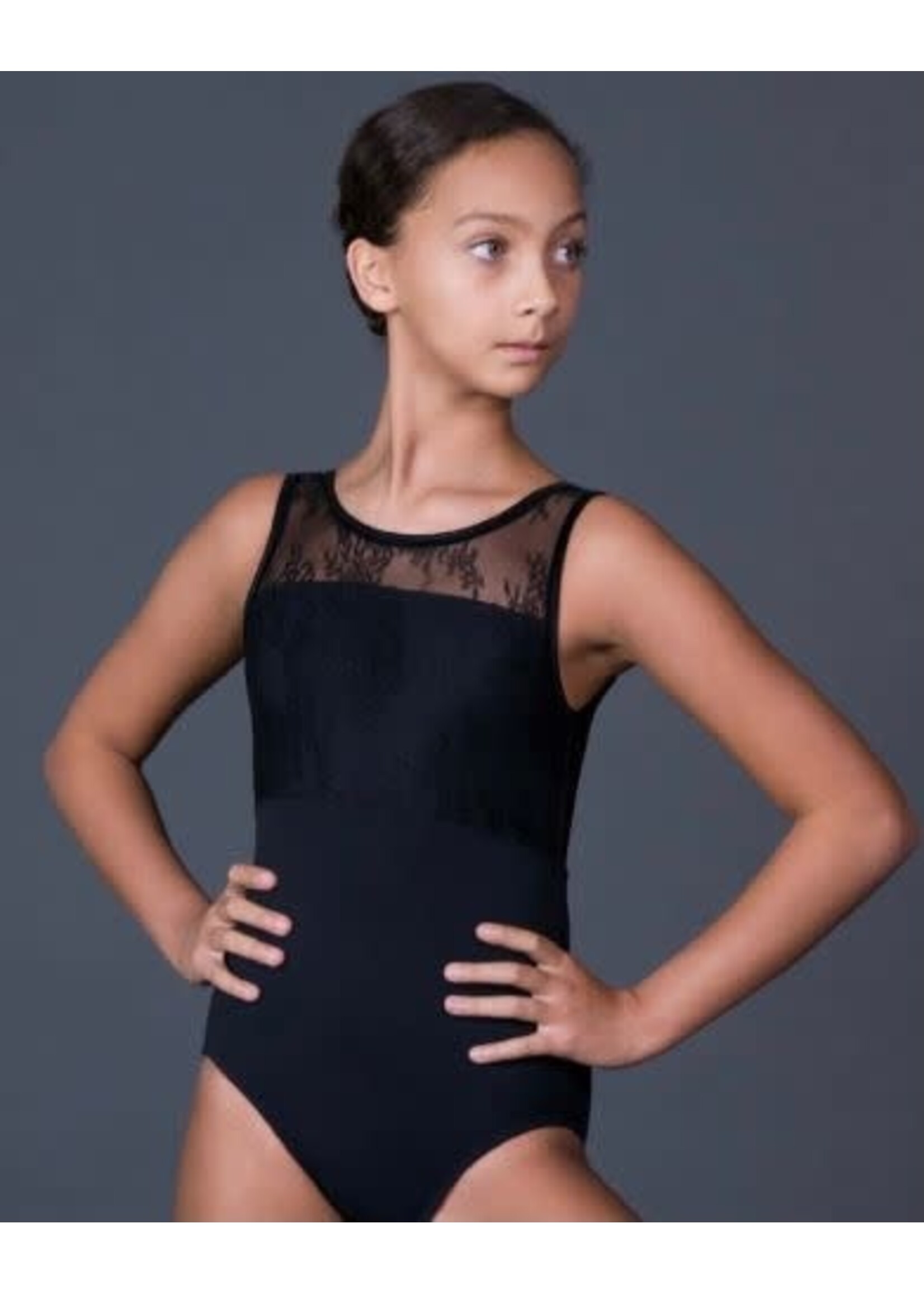 Suffolk Pointe Company Suffolk 2359A Moonlit Waltz Mesh Tank Leotard