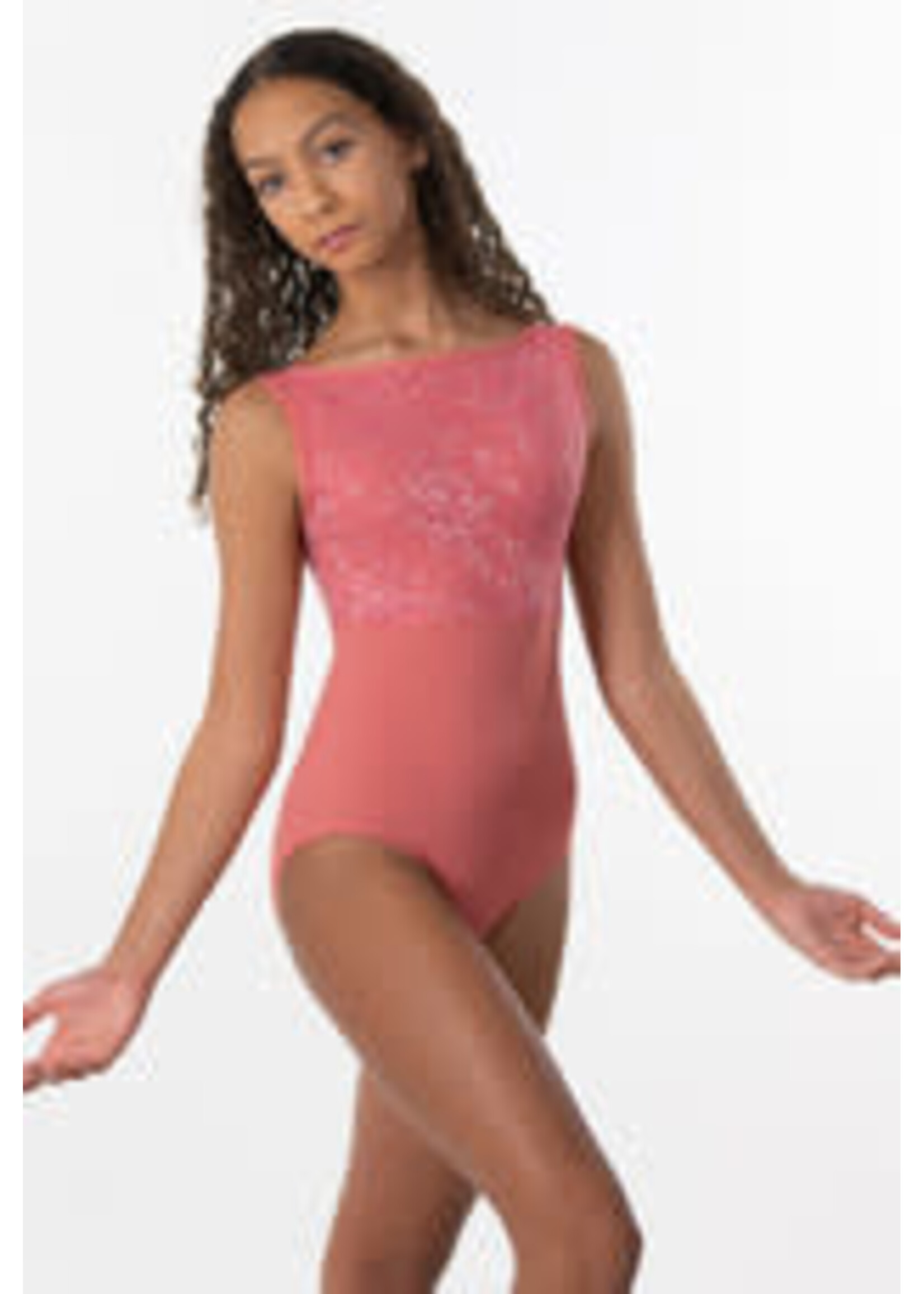 Suffolk Pointe Company Suffolk 2408A Ladies Antonette Bateau Neck Leotard