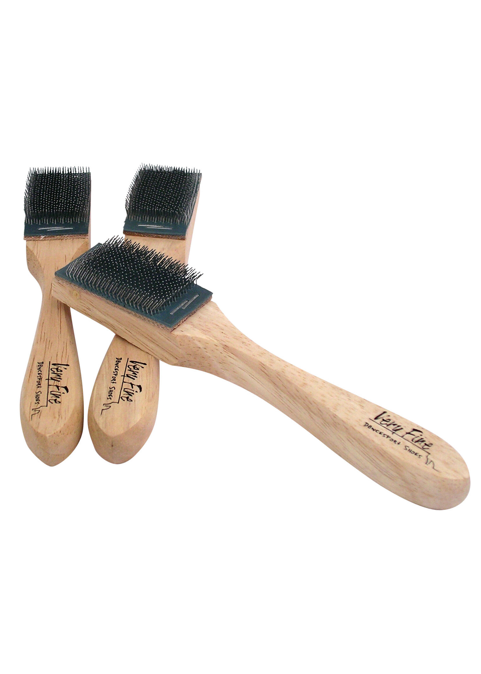 Very Fine Very Fine Wooden Handle Suede Sole Brush