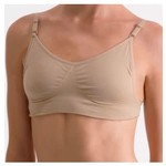 Silky Dance Silky Dance SHDUBP Adult Clear Back Bra w/Padding