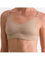 Silky Dance Silky Dance SHDUBP Adult Clear Back Bra w/Padding