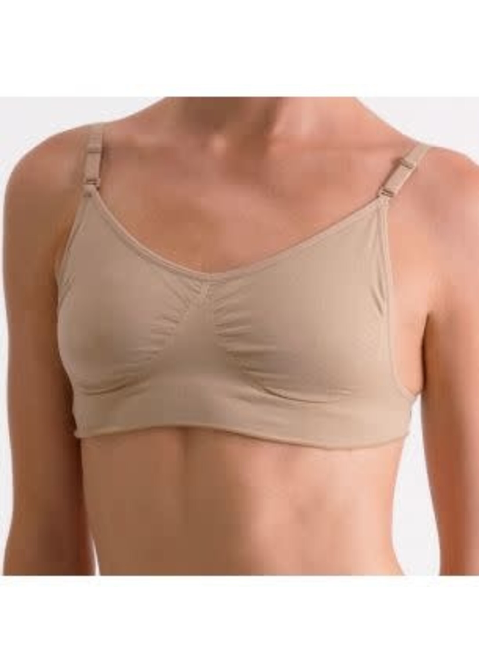 Silky Dance Silky Dance SHDUBP Adult Clear Back Bra w/Padding