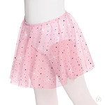 Eurotard 02283 Girls Sequin Tulle Pull On Skirt