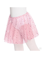 Eurotard Eurotard 02283 Girls Sequin Tulle Pull On Skirt