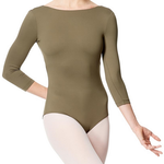 Lulli Dancewear LUB285 Adult Microfiber Three Quarter Sleeve Leotard Nanette