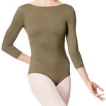 Lulli Dancewear Lulli Dancewear LUB285 Adult Microfiber Three Quarter Sleeve Leotard Nanette