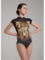 Nikolay Nikolay DA2073LPN Diva Cap Sleeve Leotard