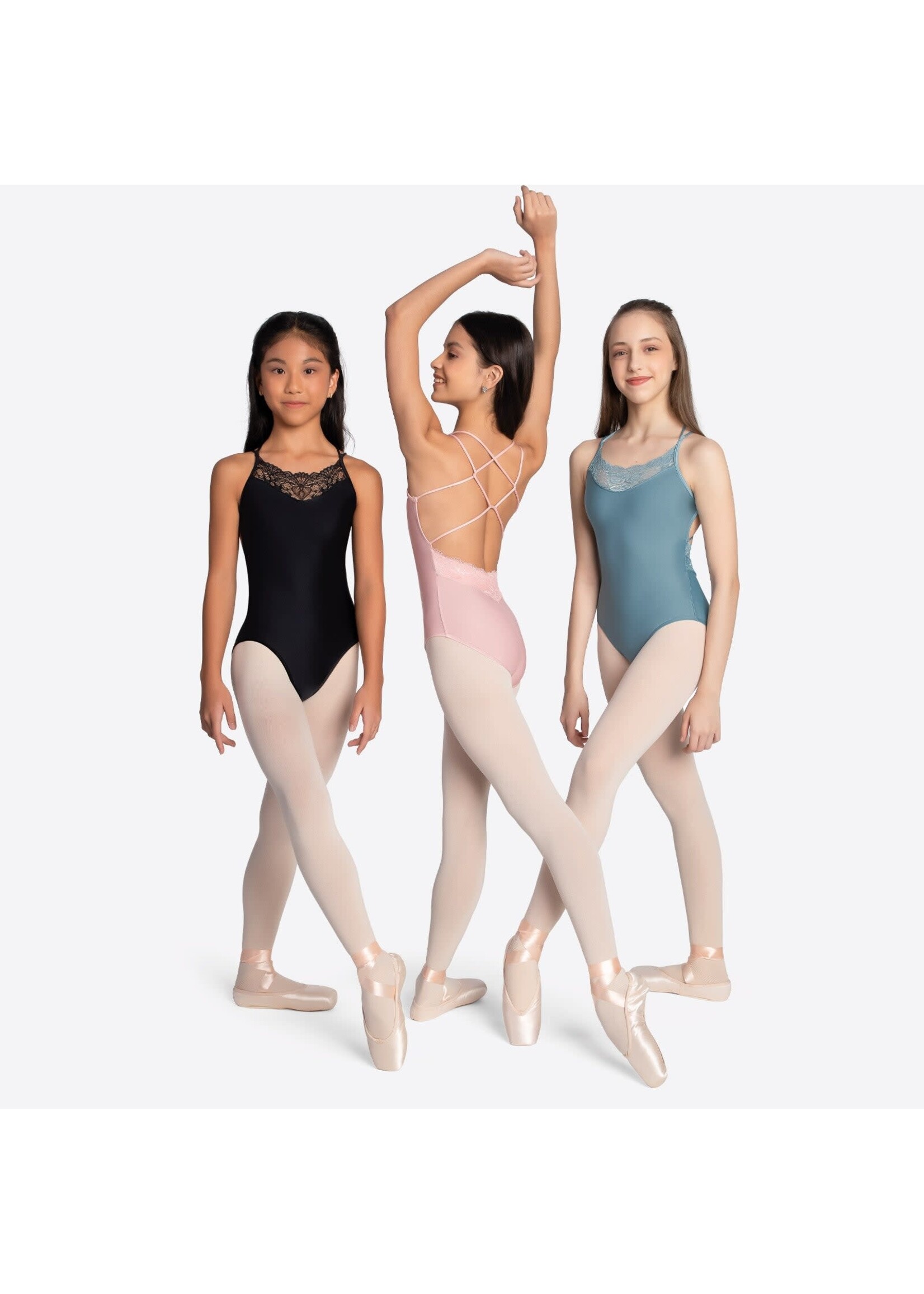 So Danca So Danca L-2393 Be You Romannie Child Camisole Multi Strap Low Back Leotard