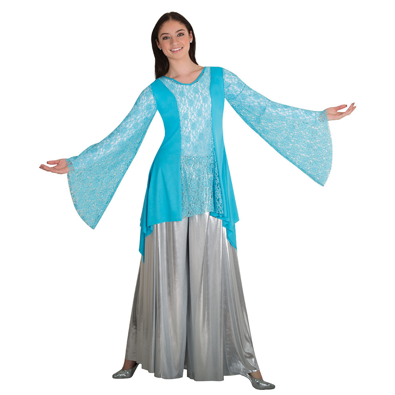 Body Wrappers 629 Turquoise Tunic