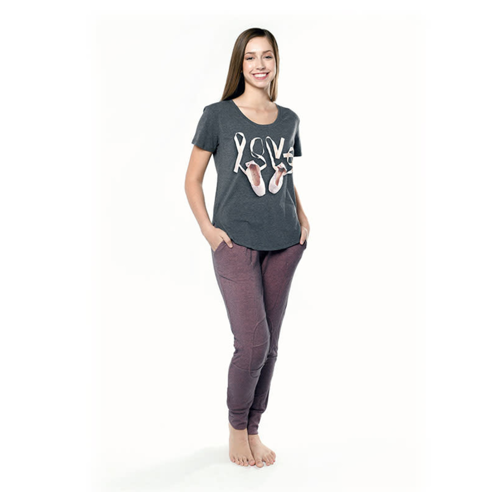 Sugar and Bruno Sugar and Bruno D9525 Love Pointe Shoes Epic Tee