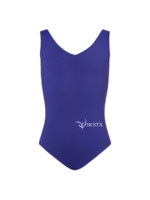 Energetiks Energetiks CL04 Charlotte Pinch Tank Leotard w BCSTX Logo (Girls) (Deep Purple)
