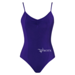 Energetiks Energetiks AL09 Ophelia Adult Pinch Front Camisole Leotard (BCSTX Logo) Deep Purple