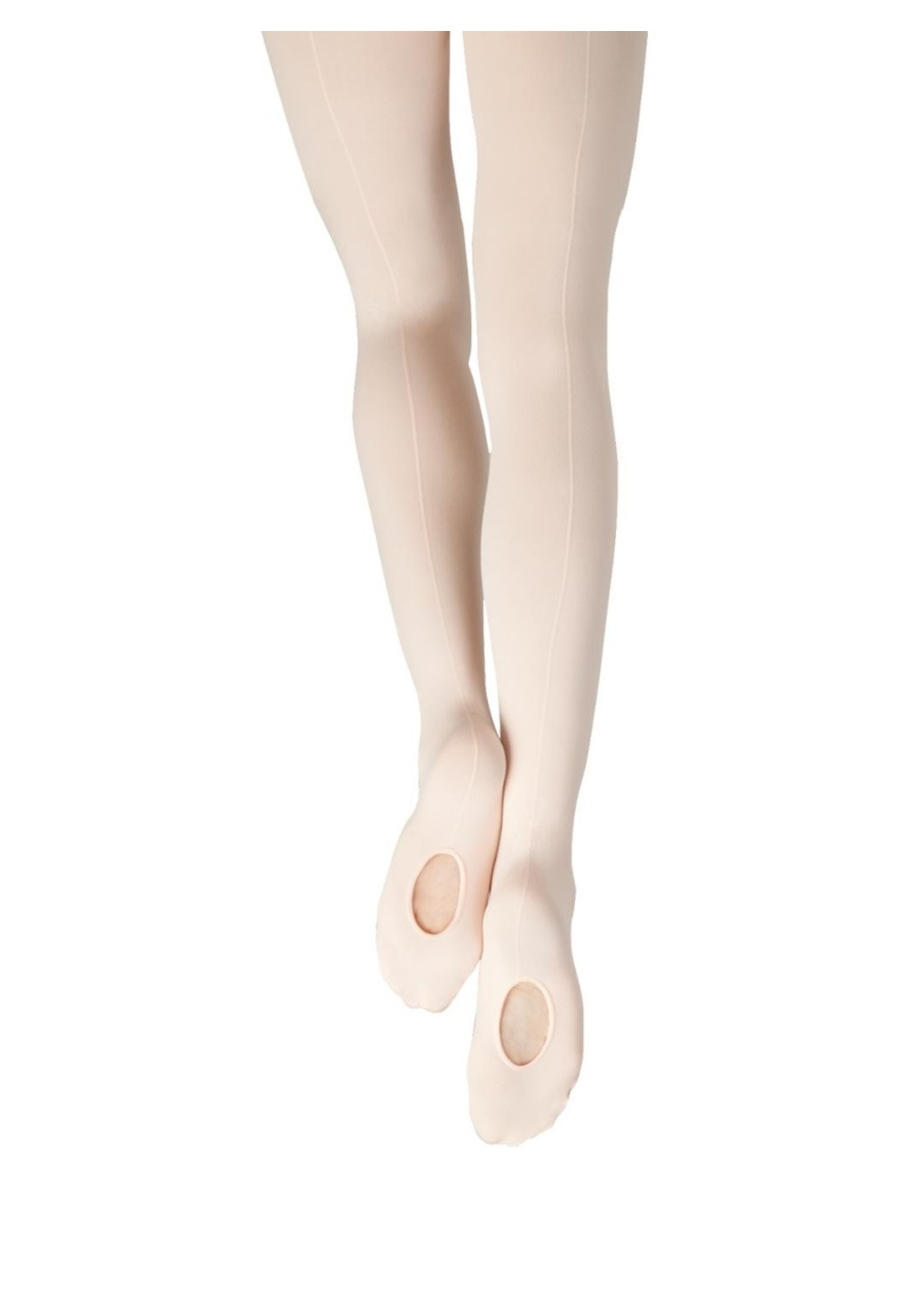 Capezio Capezio #18 Adult Mesh Transition Tights with Mock Seam