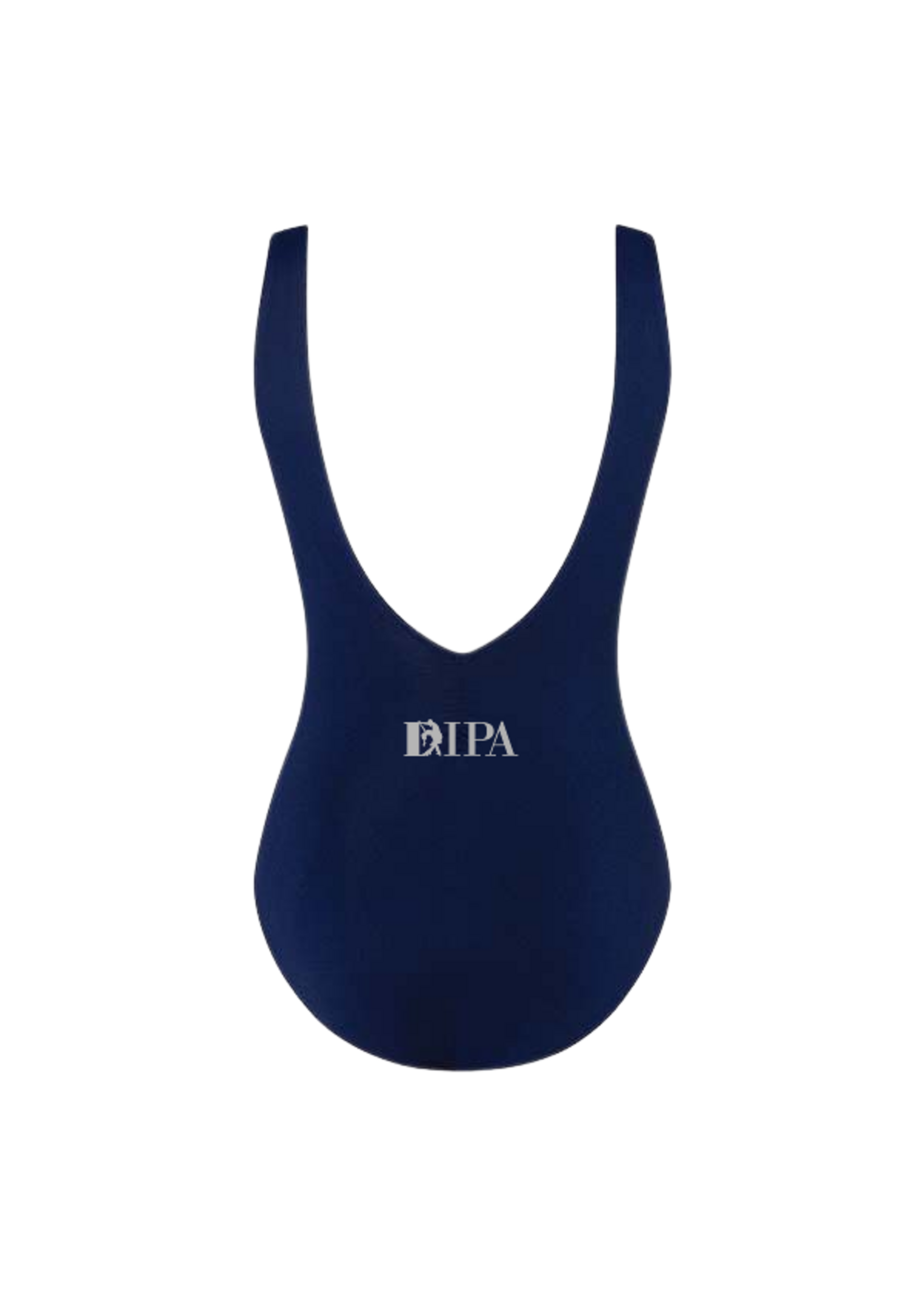 Energetiks Energetiks AL48 Cleo Adult Broad Cami Princess Cut Leotard (DIPA Logo) Navy