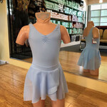 Movin' Easy Dancewear TDA Ballet 1 Light Blue Leotard Girls