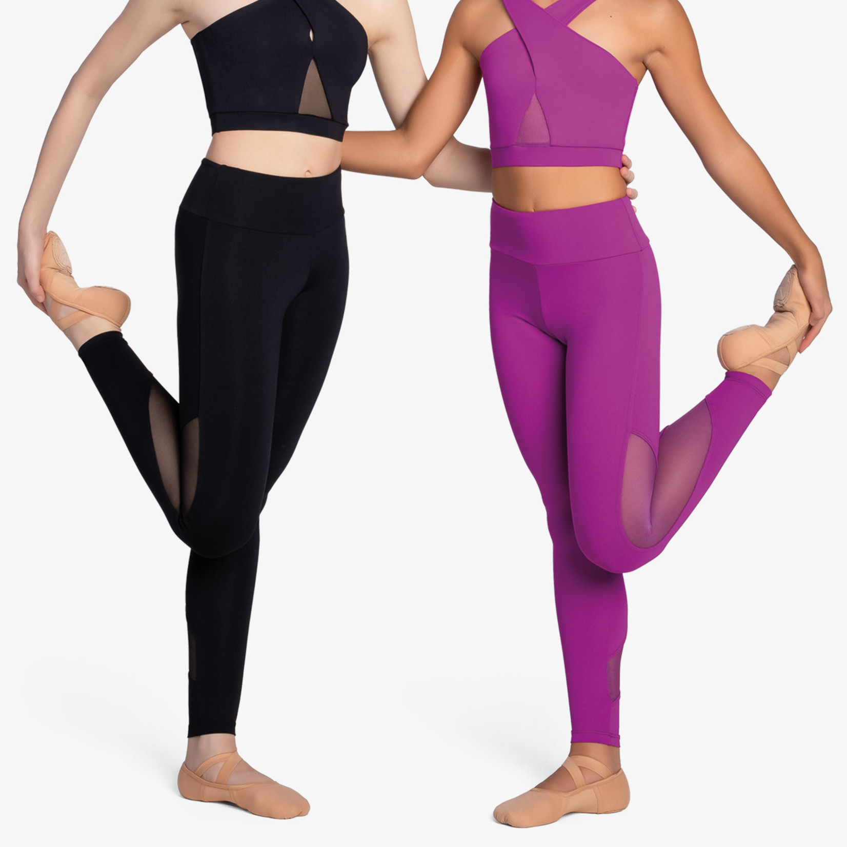 So Danca L2435 Girls Della Mesh Leggings