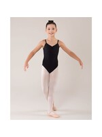 Energetiks Energetiks CL09 Ophelia Girls Cami Pinch Princess Seam Leotard (ONE Academy Logo) Black