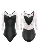 Danse De Paris Danse De Paris  Adult Desiree  3/4 Sleeve Leotard