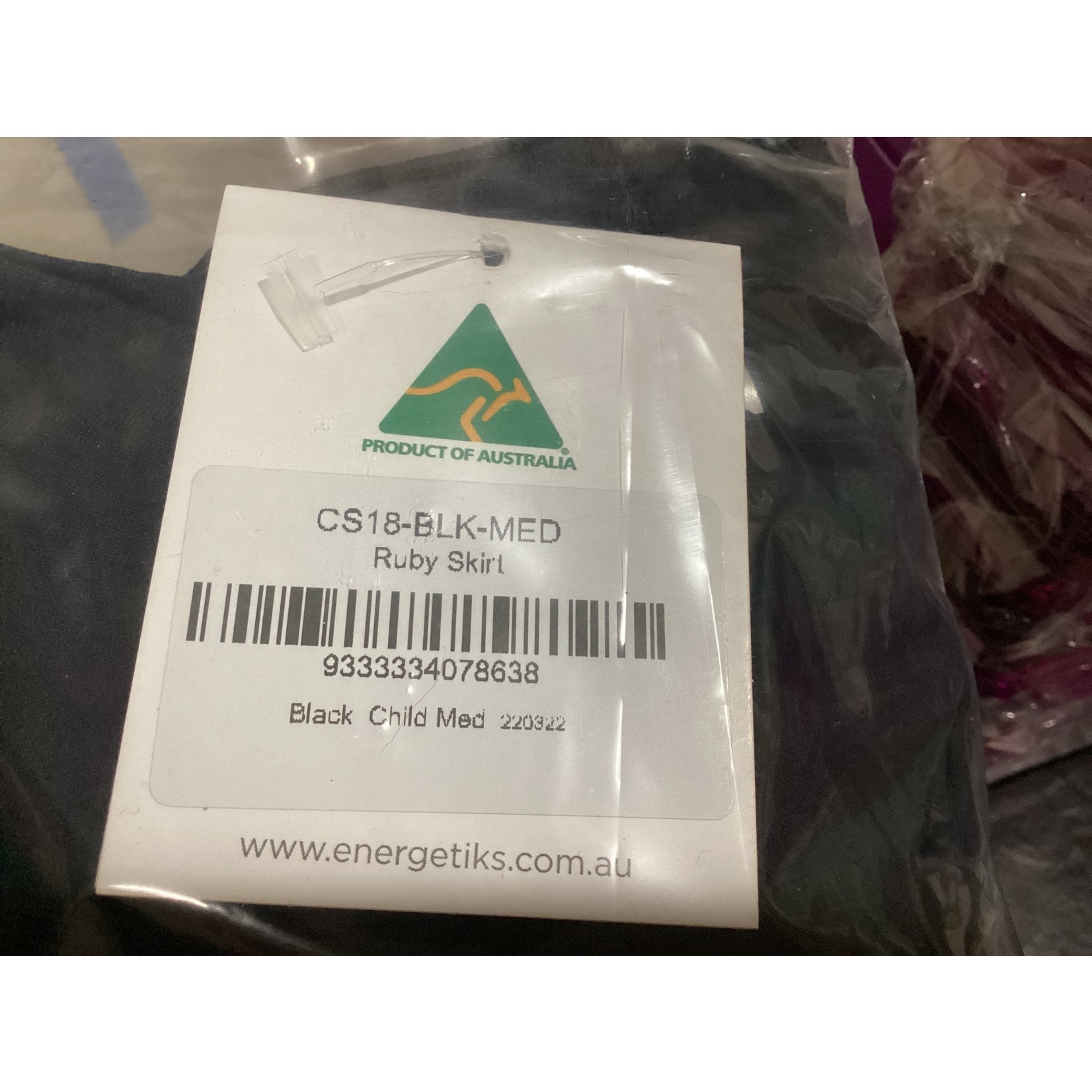 Energetiks CS18 Ruby Pull On Skirt