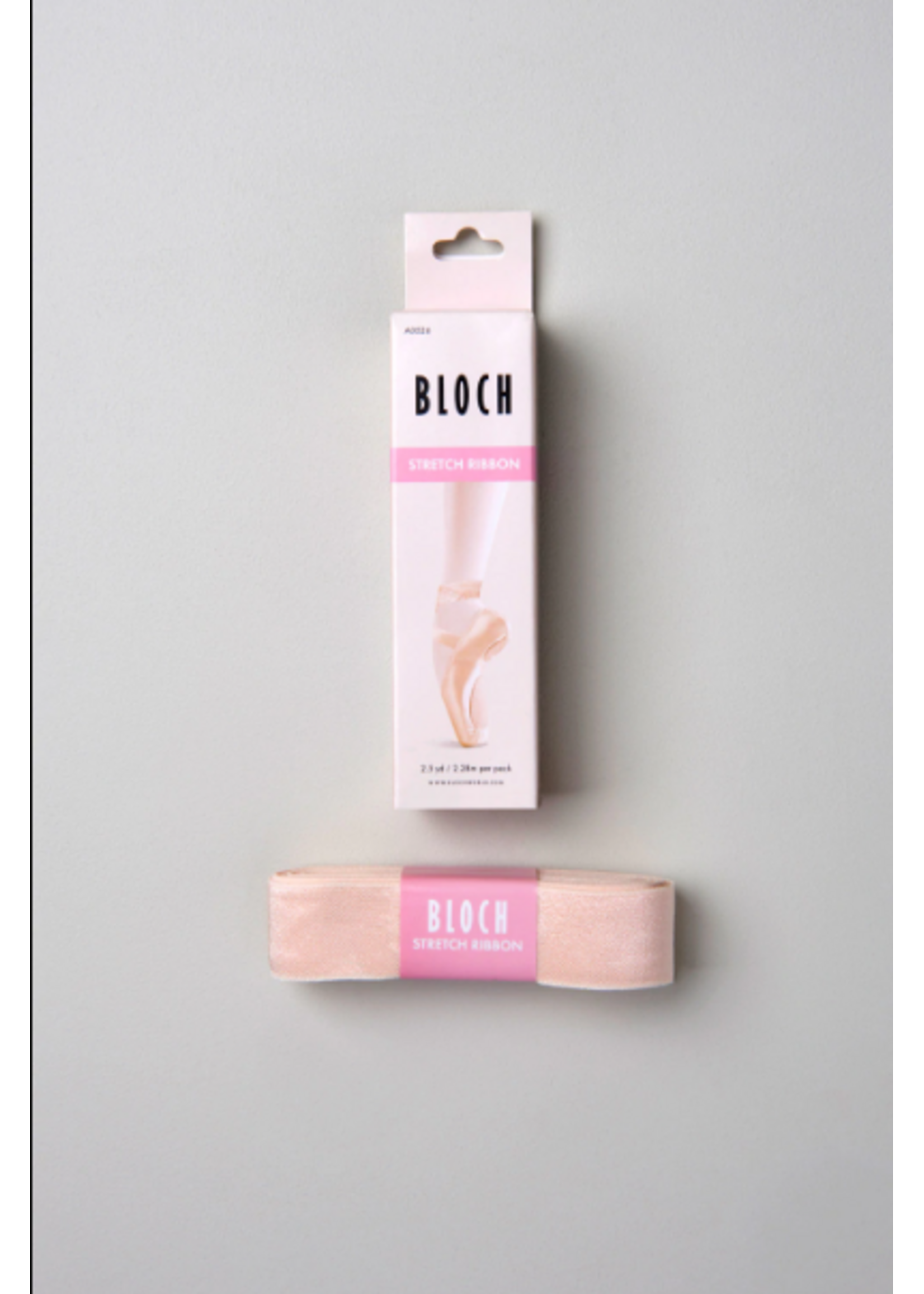 Bloch Bloch 1/2 in Elastic Pink - Single