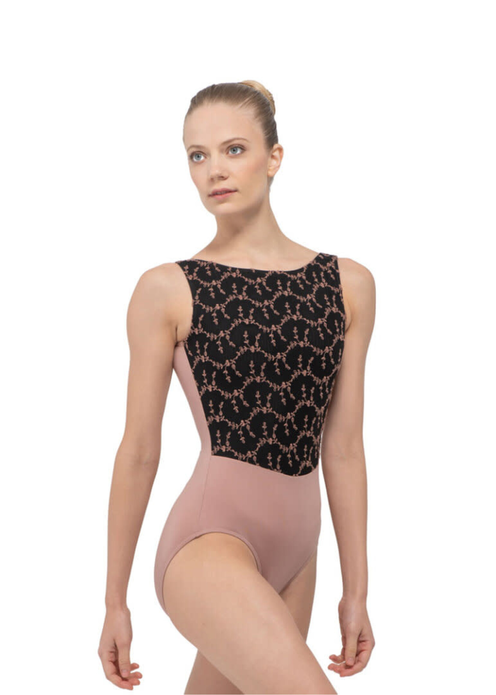 Ballet Rosa Ballet Rosa Lorrelle Boatneck Lace Tank Leotard
