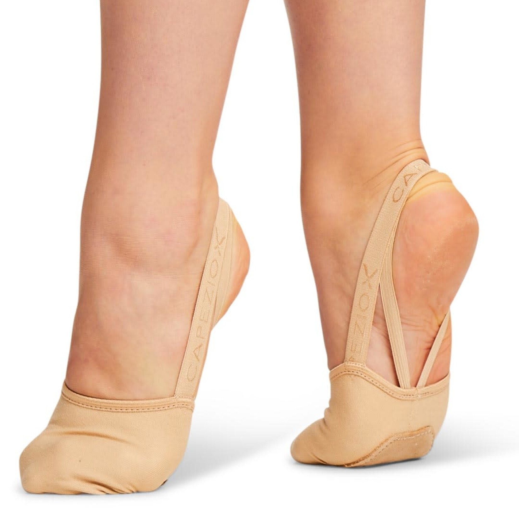 Capezio Capezio H064W Adult Hanami Pirouette Half Soles Nude