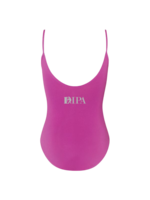 Movin' Easy Dancewear Energetiks CL09 Ophelia Girls Cami Pinch Princess Seam Leotard (DIPA Logo) Berry