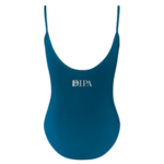 Movin' Easy Dancewear Energetiks CL09 Ophelia Girls Cami Pinch Princess Seam Leotard (DIPA Logo) Teal