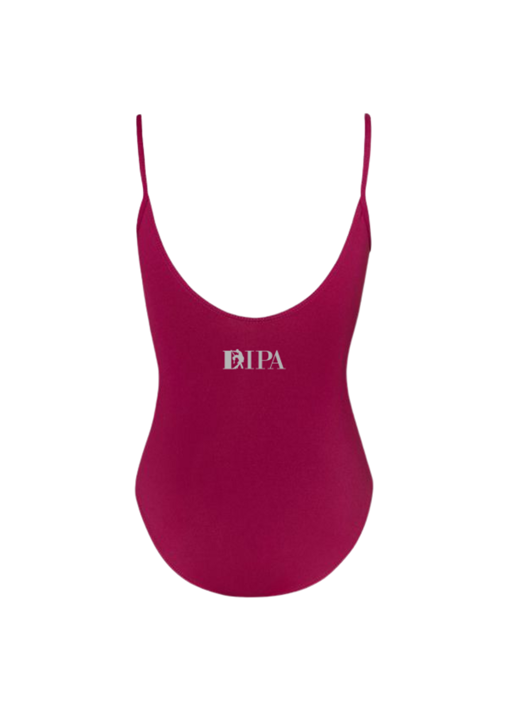 Movin' Easy Dancewear Energetiks CL09 Ophelia Girls Cami Pinch Princess Seam Leotard (DIPA Logo) Burgundy