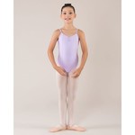 Movin' Easy Dancewear CL09 Ophelia Girls Cami Pinch Princess Seam Leotard (ONE Academy Logo) Lilac