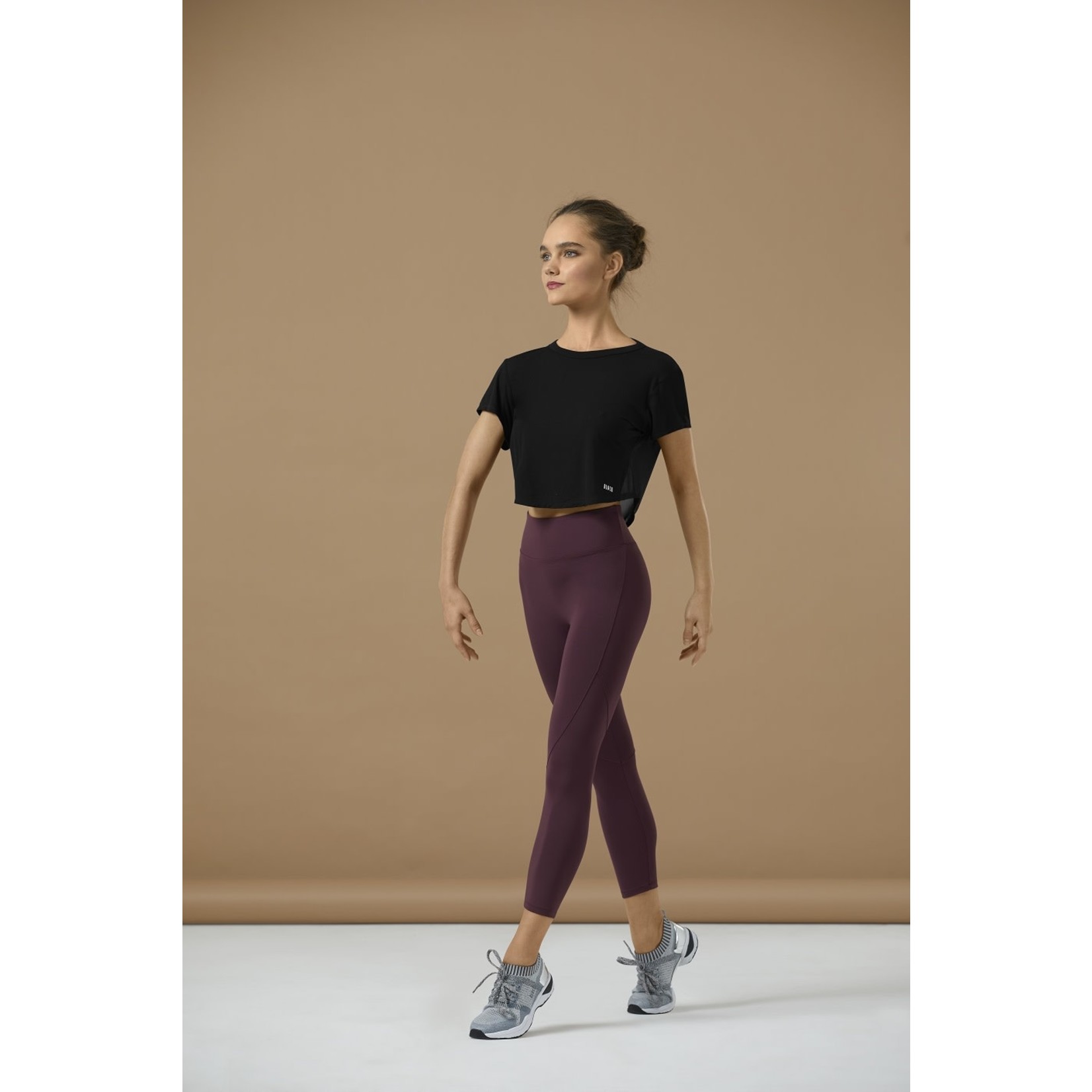 Bloch Z9352 Adult Logo Cropped T-Shirt