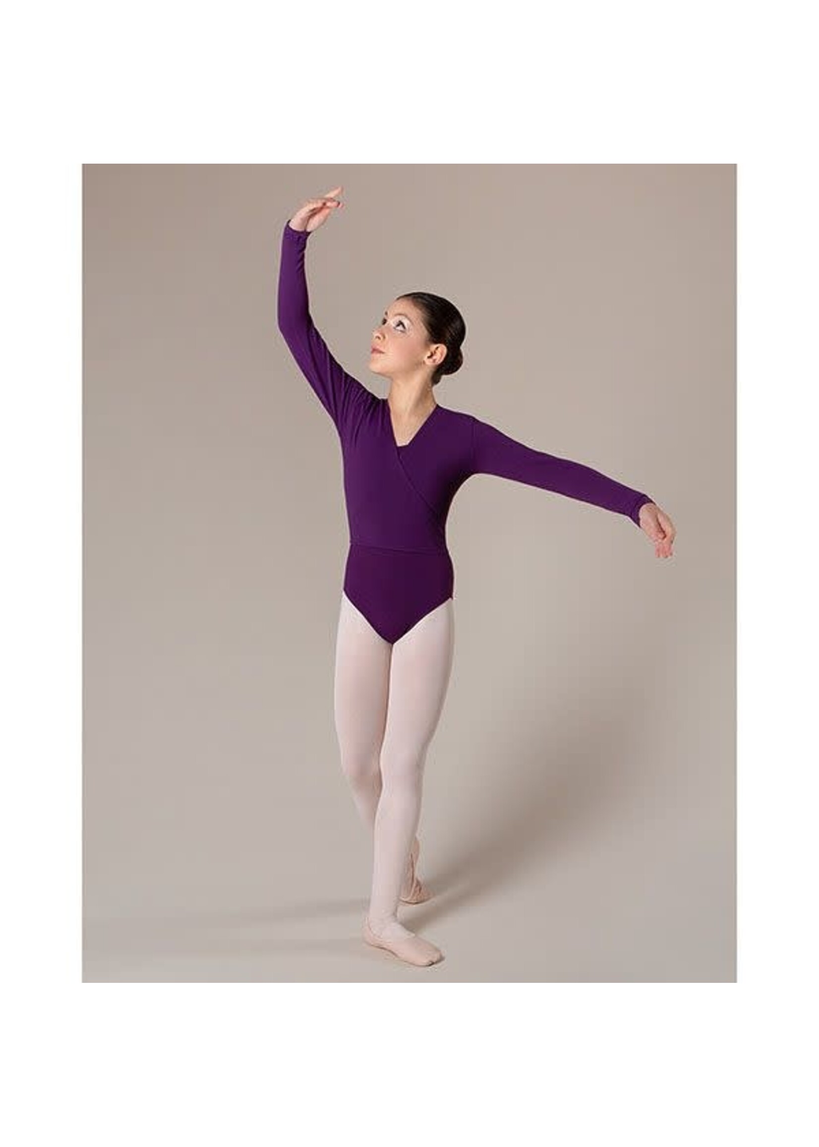 Energetiks Energetiks CX01 Girl’s Maeve Cross Over Cover Up (SACB Logo) Aubergine