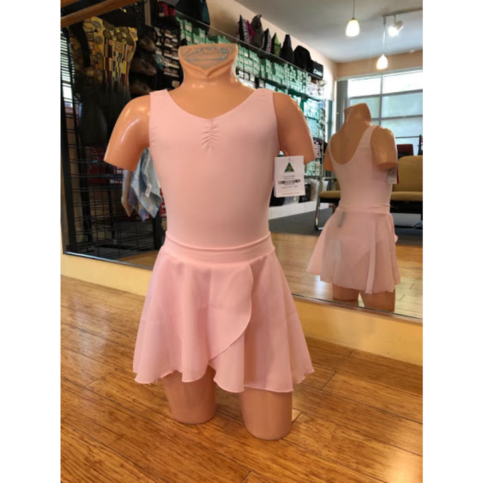Movin' Easy Dancewear TDA Intro To Ballet Light Pink Leotard Girls