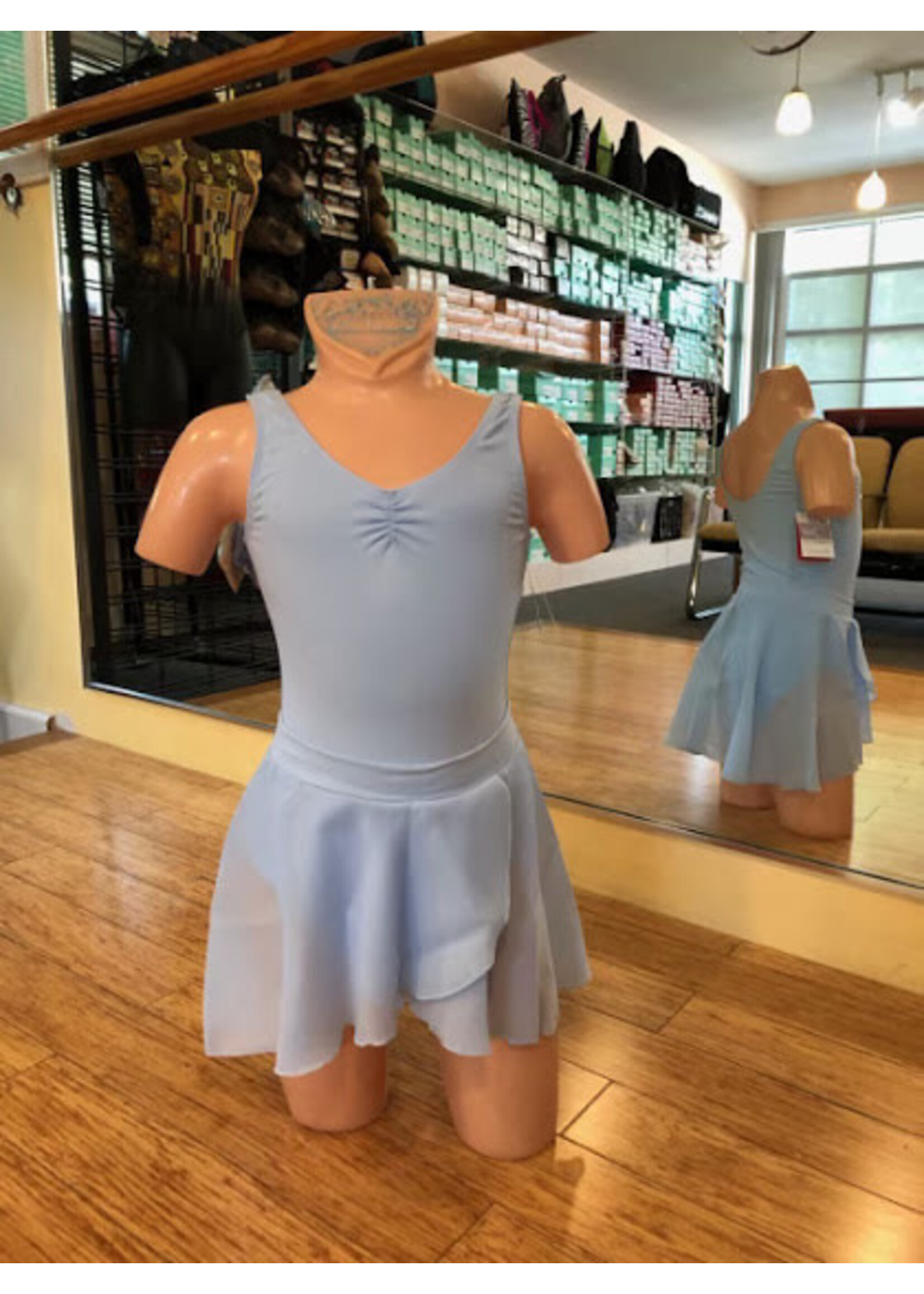 Movin' Easy Dancewear TDA Ballet 1 Light Blue Leotard Adult