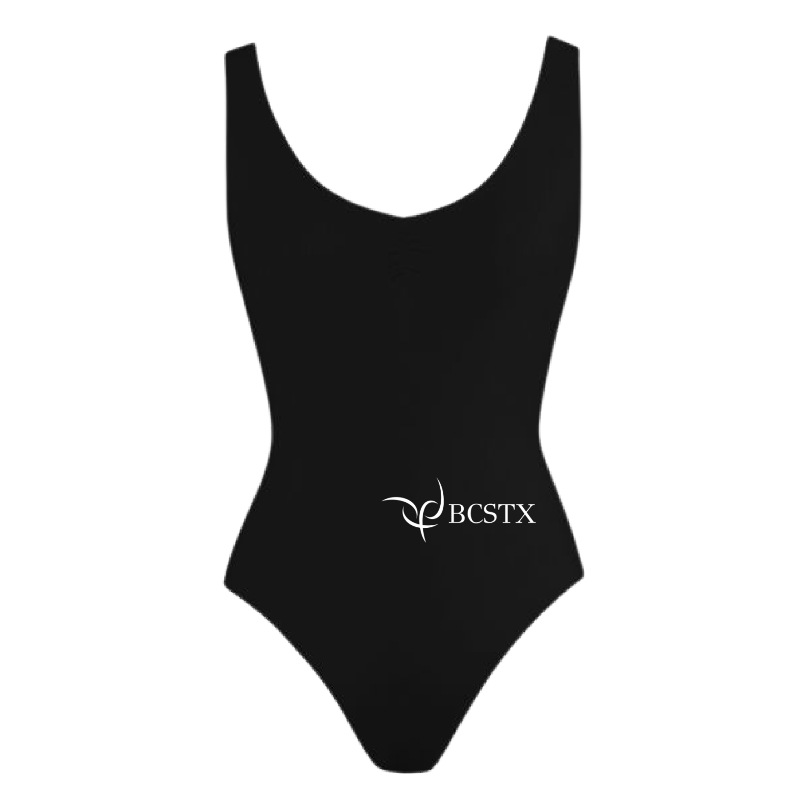 Energetiks AL04 Adult Charlotte Tank Leotard w/ BCSTX Logo (BLACK)