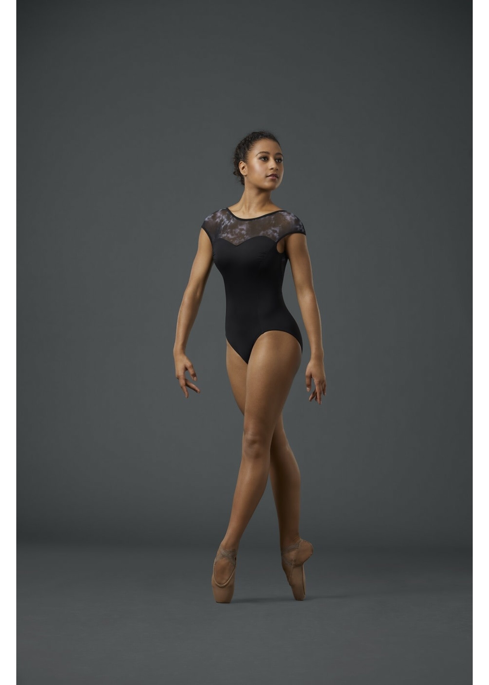 Bloch Bloch M5098LM Watercolor Cap Sleeve Leotard