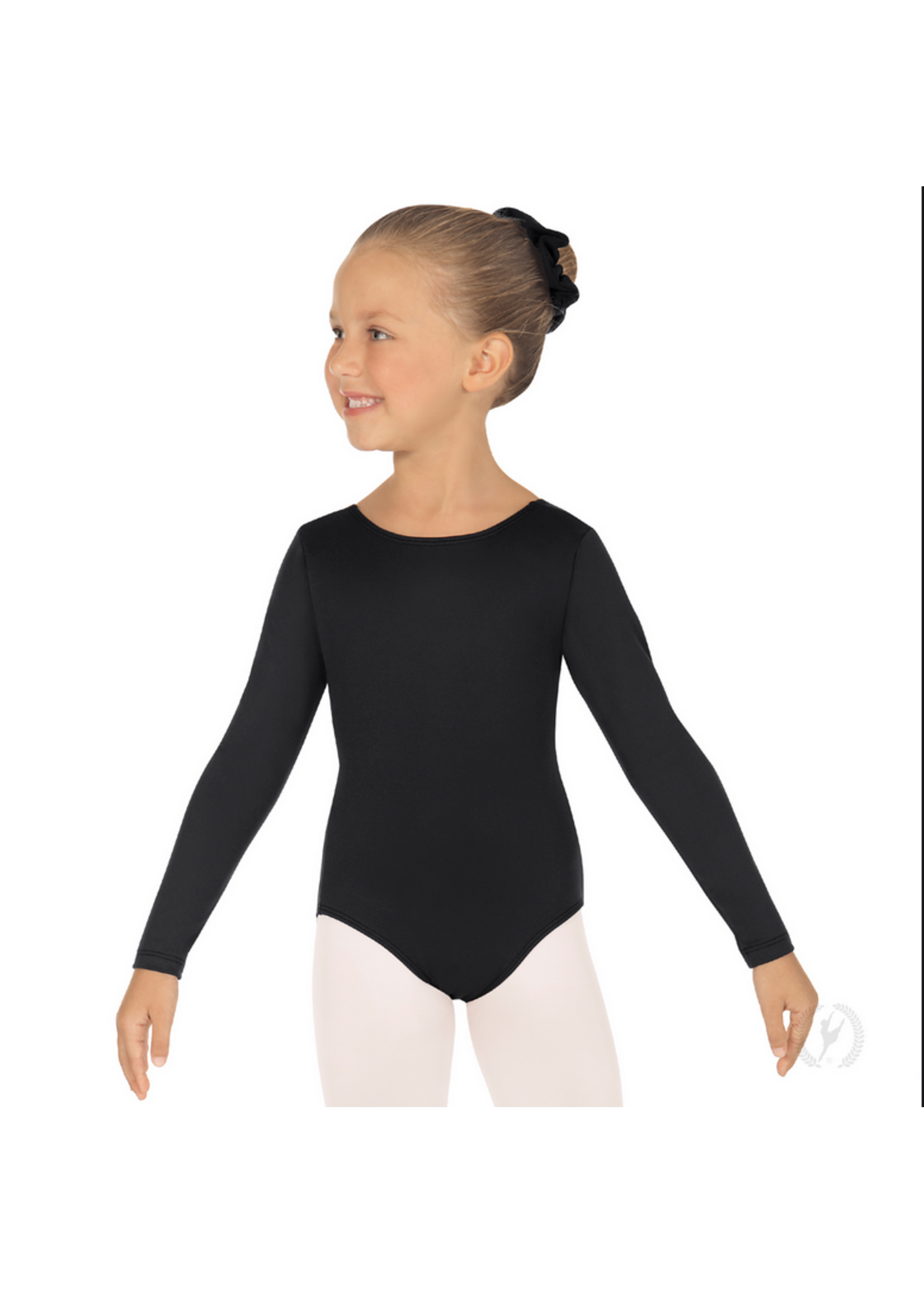 Eurotard Eurotard 10408 Girls Long Sleeve Leotard with Cotton Lycra