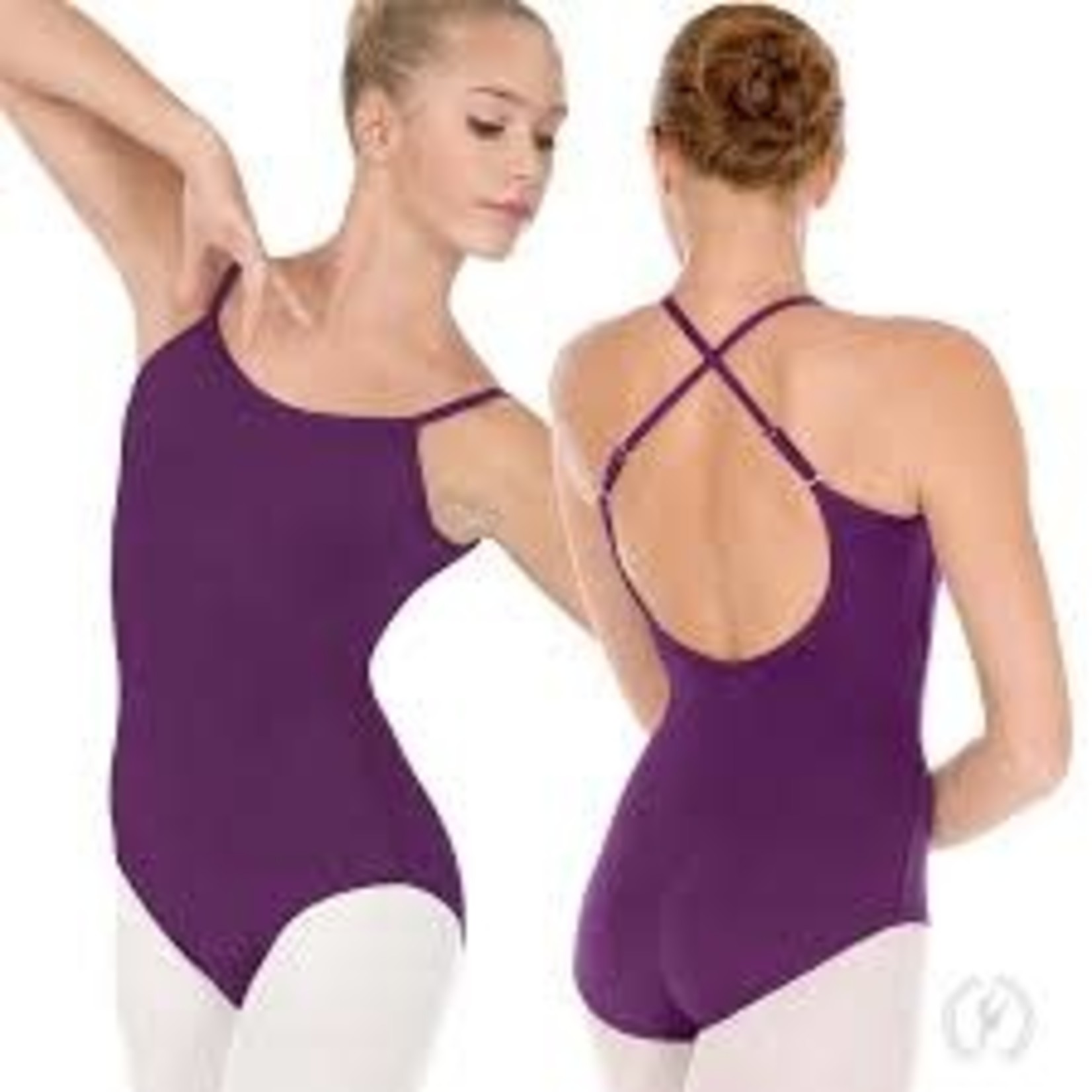 Eurotard 4464 Womens Princess Seam Camisole Leotard with Tactel Microfiber
