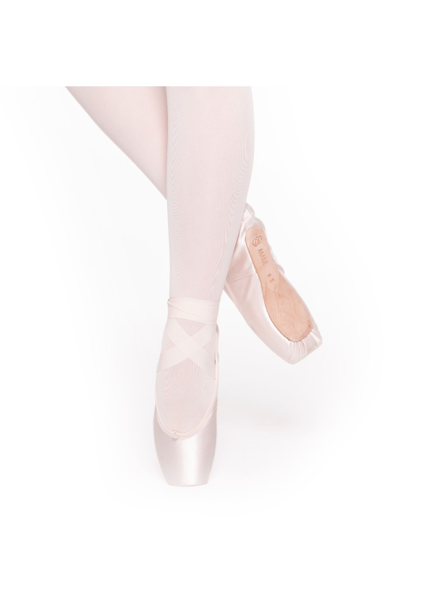 Russian Pointe Russian Pointe Mabe U-Cut with Drawstring Pointe Shoe