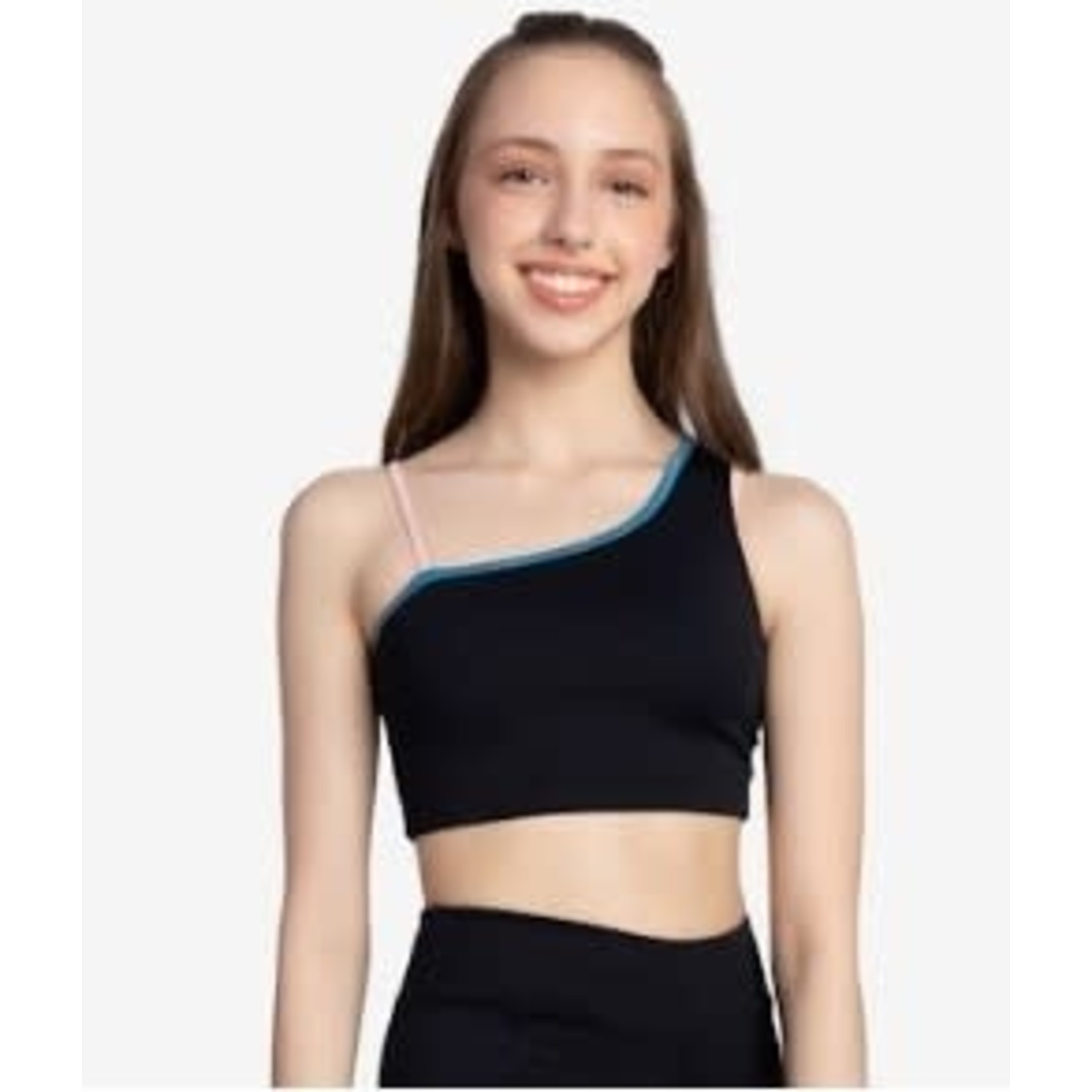 So Danca L2459 One Shoulder Bra Top