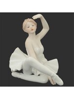 Dasha Dasha 6017A Ceramic Ballet Dancer Arm Up Pose