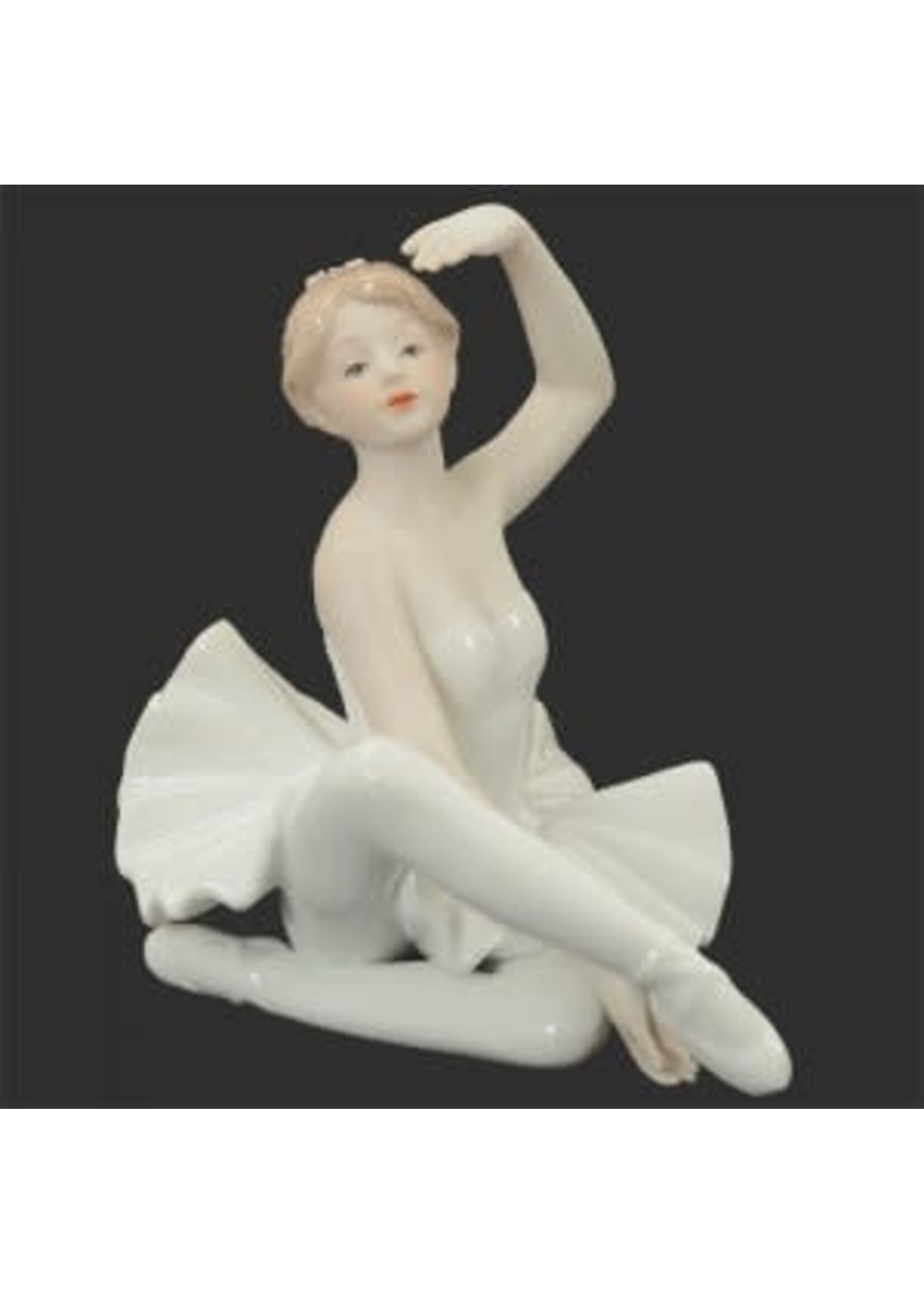 Dasha Dasha 6017A Ceramic Ballet Dancer Arm Up Pose