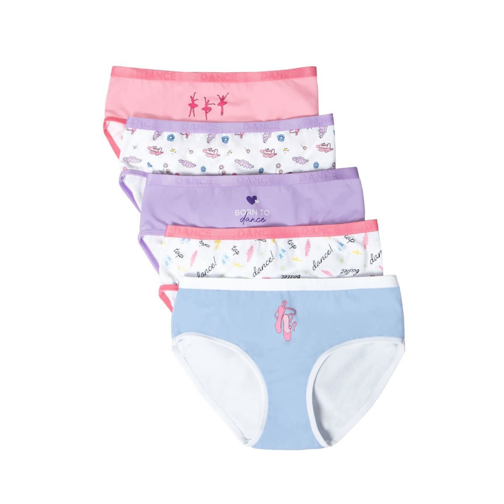Energetiks CB22 Assorted Girls Cotton Dance Underwear Gift Box