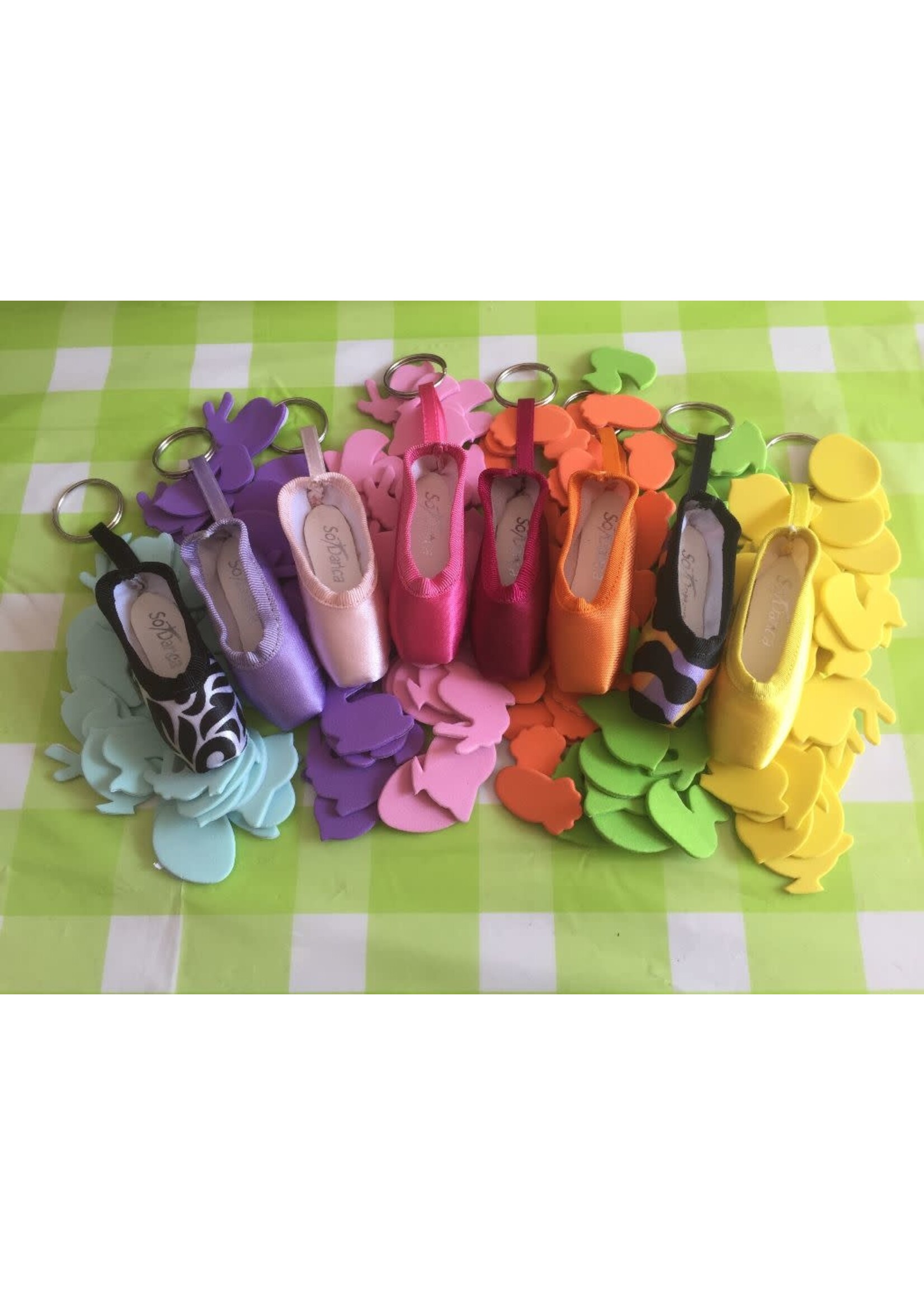 So Danca So Danca KC40 Pointe Shoe Keychain
