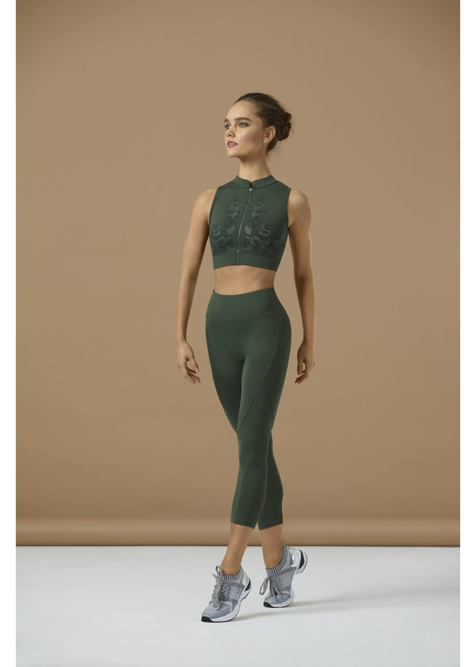 Bloch Bloch P9338 Adult Camo 7/8 Leggings